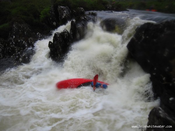jack corbett, entry drop of s-bend rapid