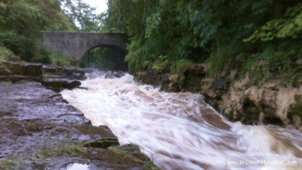 Bridge drop(The Gorge)-high water