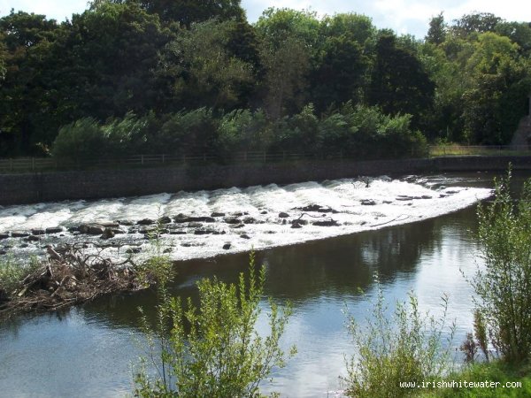 Lacken Weir (river right) med/low water