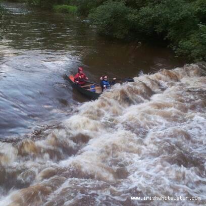 Shakey Bridge high water