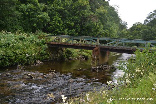 One of the low bridges through Curraghmore Estate before Portlaw