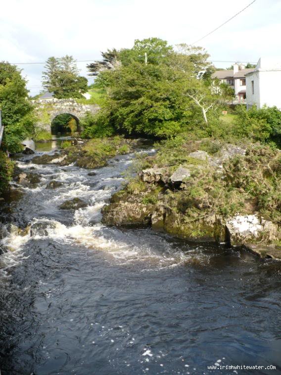 Up stream of Clifden Falls