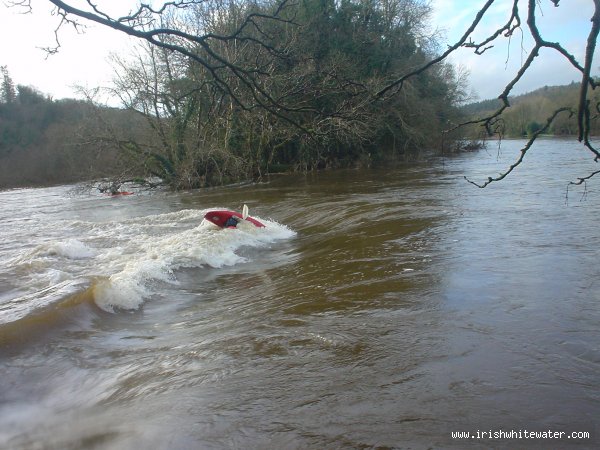 willy mccarthy on the mid river foam pile on blackwater play wave