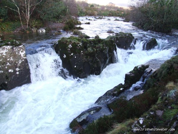 Drop entering the Canyon Section. Level 0.7M