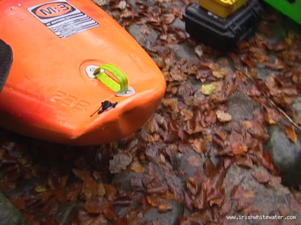 Aidan doing what he does best....denting his creeker(for the second time in two weeks)