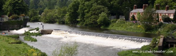 Lucan weir panorama 2