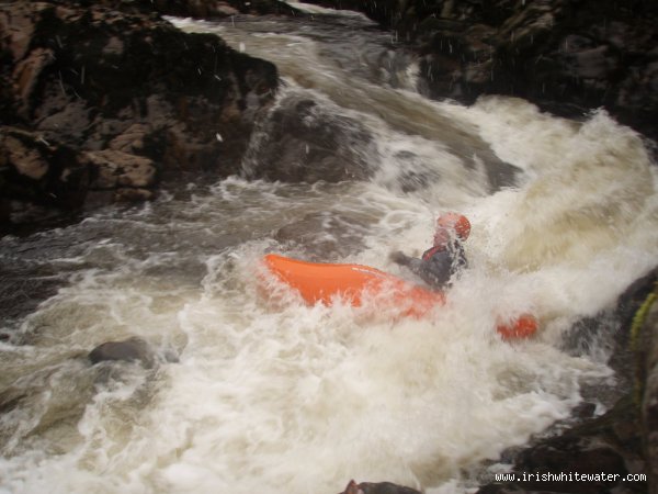 S Bend in the snow. 19/03/07