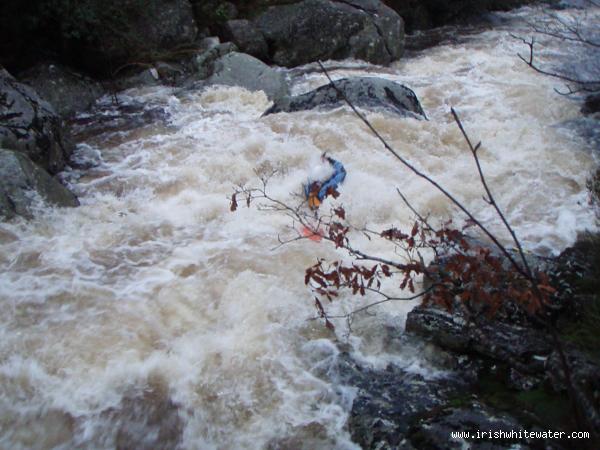 Boulder Garden,
Medium water. Paddler Cormac Lynch