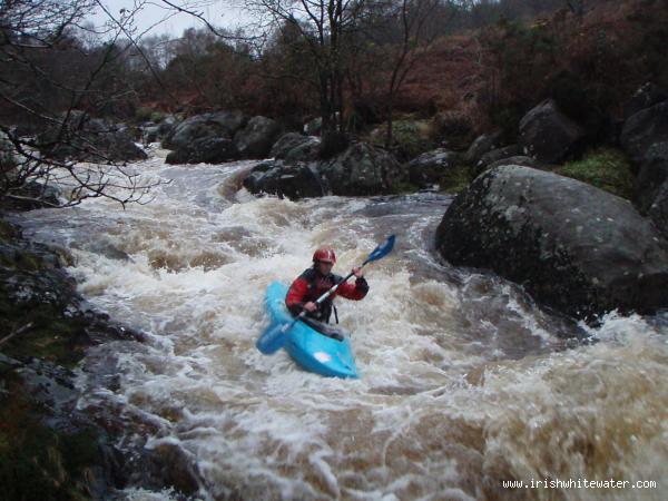 Boulder Garden,
Medium water. Paddler Caoimhe Murry