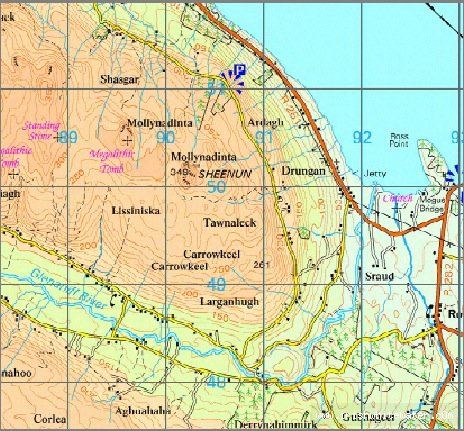 Glenaniff Map