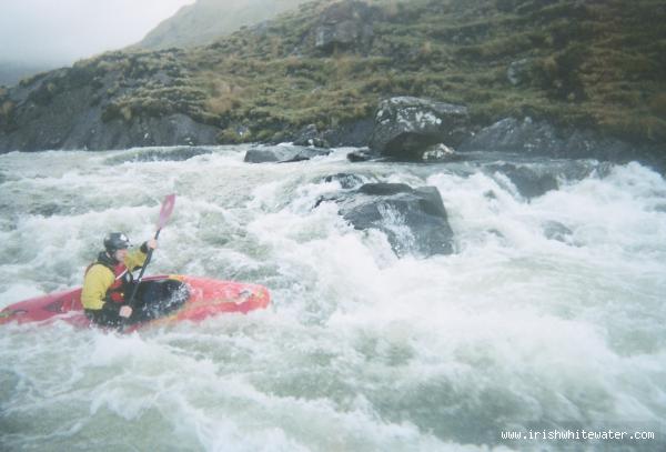Bosco on the s-turn. at 70.