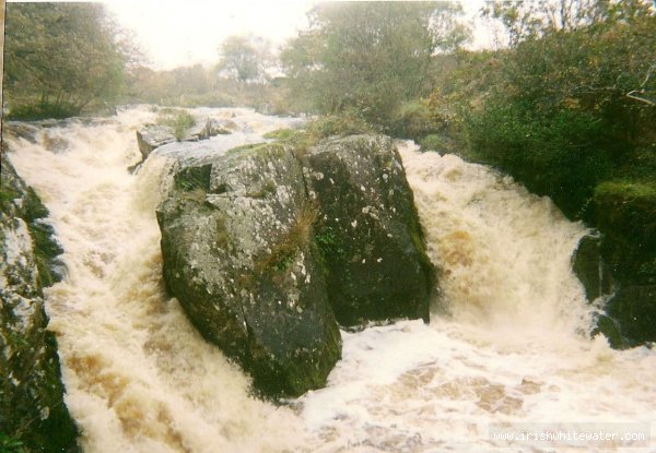 Top Drop on the Boluisce. On  a high level.