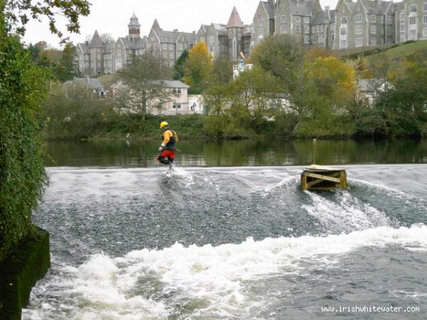 Weir lowish water
