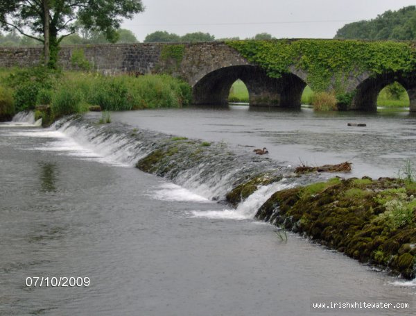 First weir at get on, lower water.