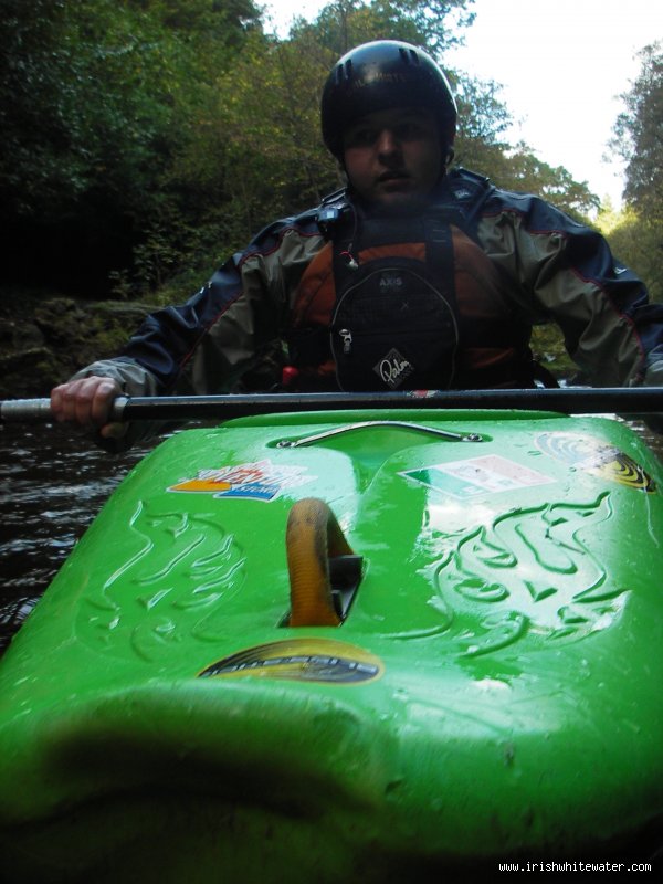 Center of the nain falls is shallow.just ask noel brown