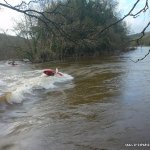 willy mccarthy on the mid river foam pile on blackwater play wave
