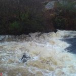 Stopper at the slide, on high water.