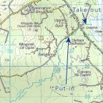 Map of the Kip River, Moycullen, Galway